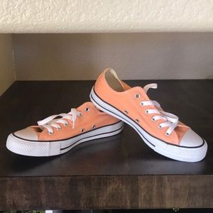Brand new orange converse